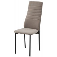 Стул МОНАКО Marseille-13 Латте, велюр / черный каркас M-City