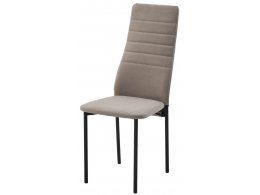 Стул МОНАКО Marseille-13 Латте, велюр / черный каркас M-City