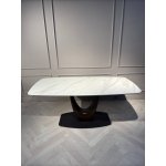 Стол обеденный Римини MC3020-200WT, 200х110х76 см, белая керамика