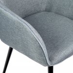 Стул Frida серо-синяя рогожка