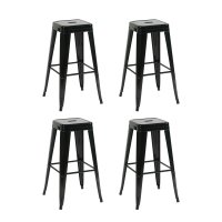 Стул барный TOLIX черный глянцевый KD 4 шт.