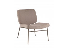 Кресло Эбигейл велюр бежевый, каркас бежево-серый Кресло Эбигейл велюр бежевый, каркас бежево-серый