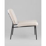 Кресло Эбигейл велюр молочный