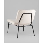 Кресло Эбигейл велюр молочный