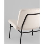 Кресло Эбигейл велюр молочный