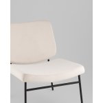 Кресло Эбигейл велюр молочный