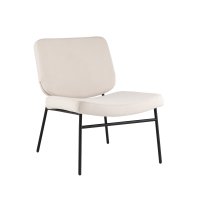 Кресло Эбигейл велюр молочный