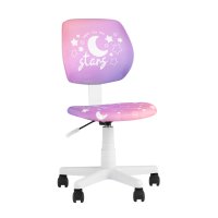 Кресло компьютерное детское ЛОЛО Starry Night пластик белый