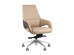 Кресло офисное TopChairs Reign бежевый