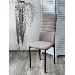 Стул МОНАКО Marseille-16 Капучино, велюр / Черный каркас M-City