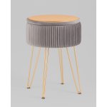 Пуф Астор серый