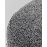 Пуф Стоун букле Fluffy темно-серый