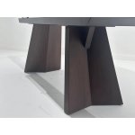 Стол BRIAN 200 MATTE PANDORA керамика на стекле/ Орех, ®DISAUR