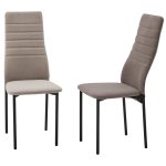 Стул МОНАКО Marseille-13 Латте, велюр / черный каркас M-City