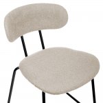 Стул полубарный Ant букле латте