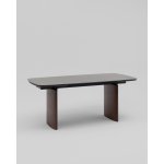 Стол обеденный Астарта раскладной 180-260х90 см керамика темная