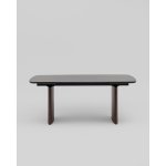 Стол обеденный Астарта раскладной 180-260х90 см керамика темная