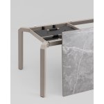 Стол обеденный Varden раскладной 180-240х90 см керамика серый