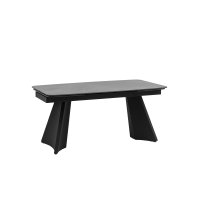 Стол обеденный Eliora 160-240х90 см графит сланец керамика