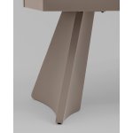 Стол обеденный Eliora 180-260х90 см серый травертин керамика