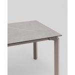 Стол обеденный Varden раскладной 180-240*90 см керамика темно-серый