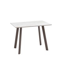 Стол Райли нераскладной 100*70*75 см столешница МДФ керамика Carla Larkin глянец