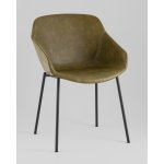 Стул Ashby экокожа зелёный