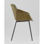 Стул Ashby экокожа зелёный