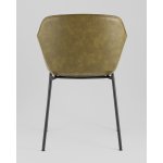 Стул Ashby экокожа зелёный