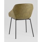 Стул Ashby экокожа зелёный