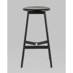 Стул барный Knobb черный 2 шт