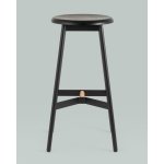 Стул барный Knobb черный 2 шт