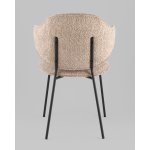 Стул Bellamy букле кофейный