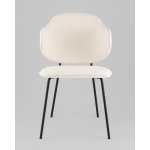 Стул Bellamy букле молочный