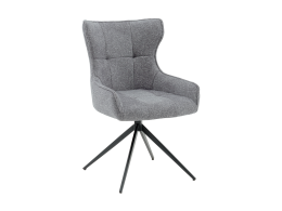 Стул Carlene вращающийся серый