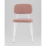 Стул Chao розовый белые ножки 2 шт.