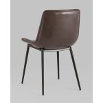 Стул Деймон экокожа коричневый