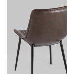 Стул Деймон экокожа коричневый