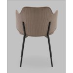 Стул Джиннет велюр капучино