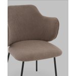 Стул Джиннет велюр капучино
