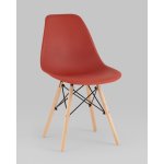 Стул Eames Style DSW терракотовый (разборный каркас)