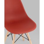 Стул Eames Style DSW терракотовый (разборный каркас)