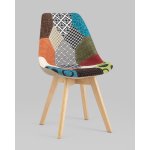 Стул FRANKFURT пэчворк 4 шт.