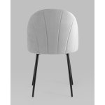 Стул Логан NEW велюр светло-серый 2 шт