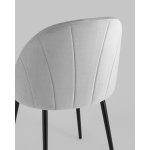 Стул Логан NEW велюр светло-серый 2 шт