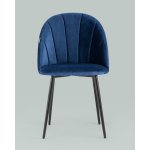 Стул Логан NEW велюр синий 2 шт