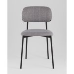 Стул Майло рогожка серый