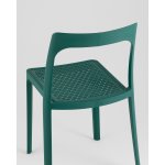 Стул обеденный Marty пластиковый темно-бирюзовый