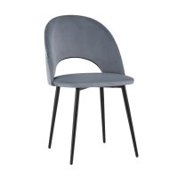 Стул Меган SN велюр серый