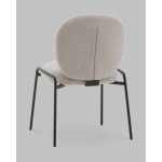 Стул Моллек букле светло-серый